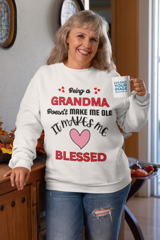 Blessed Grandma: A Cozy Celebration of Love Sweatshirt