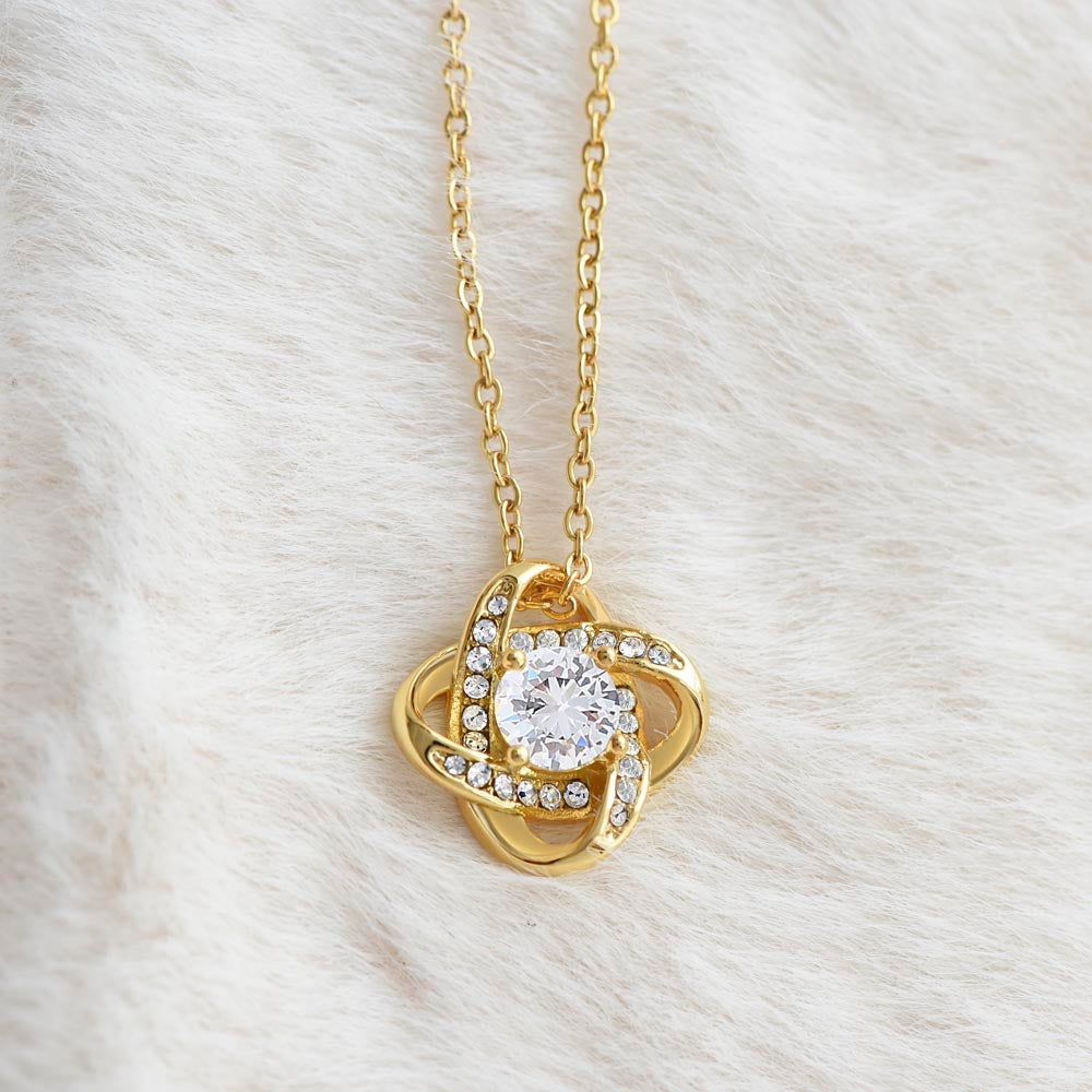 Forever Love Necklace – The perfect sparkling Christmas gift for your fiancé to cherish forever!