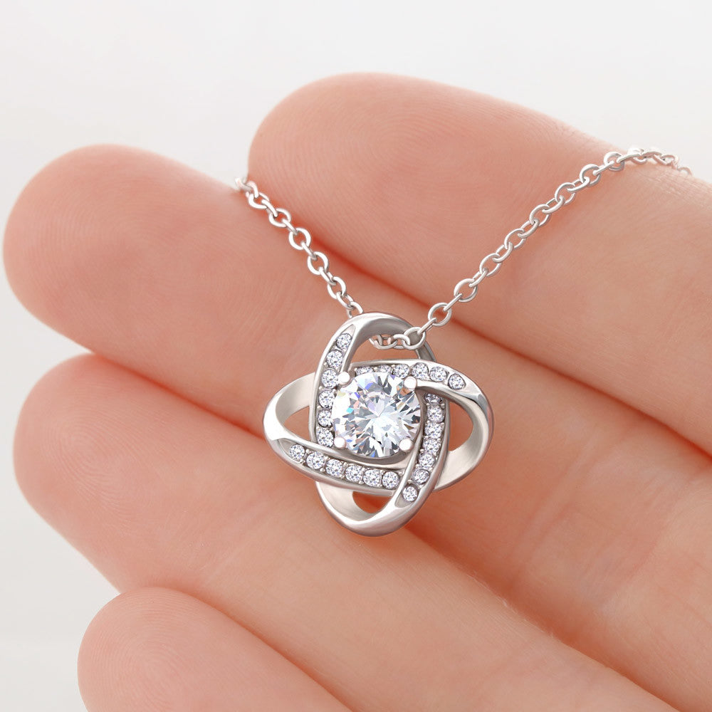 Forever Love Necklace – The perfect sparkling Christmas gift for your fiancé to cherish forever!